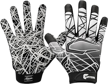 Gants de football américain de la marque Cutters modèle S150