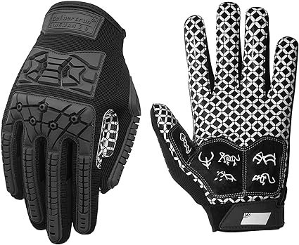 Gants de football américain de la marque Seibertron modèle Lineman 2.0