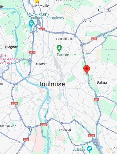 position ours de toulouse